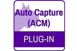 Plug-in : mode de capture automatique