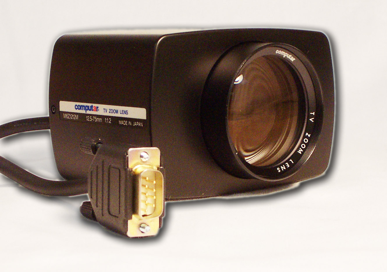 Obiettivo zoom telecomandato 12.5mm-75mm f/1.2