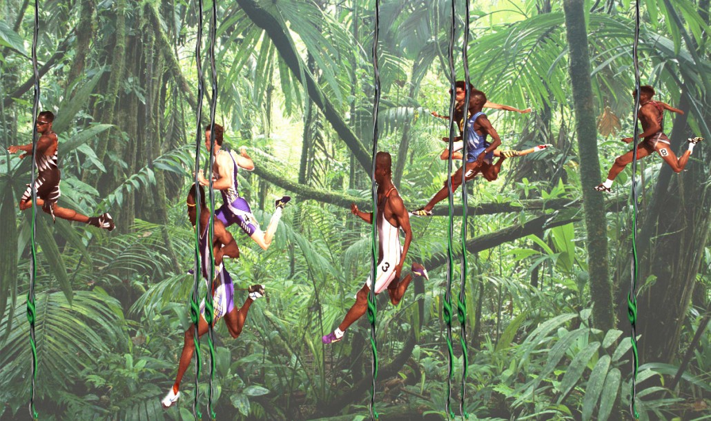 Photo-finish dans la jungle