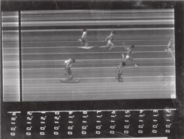 Old Accutrack photo-finish capture