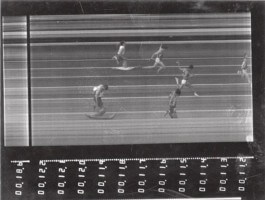 Ancienne capture photo-finish Accutrack