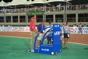 Doug and Rick Berryman at the 2000 Olympic Trials.